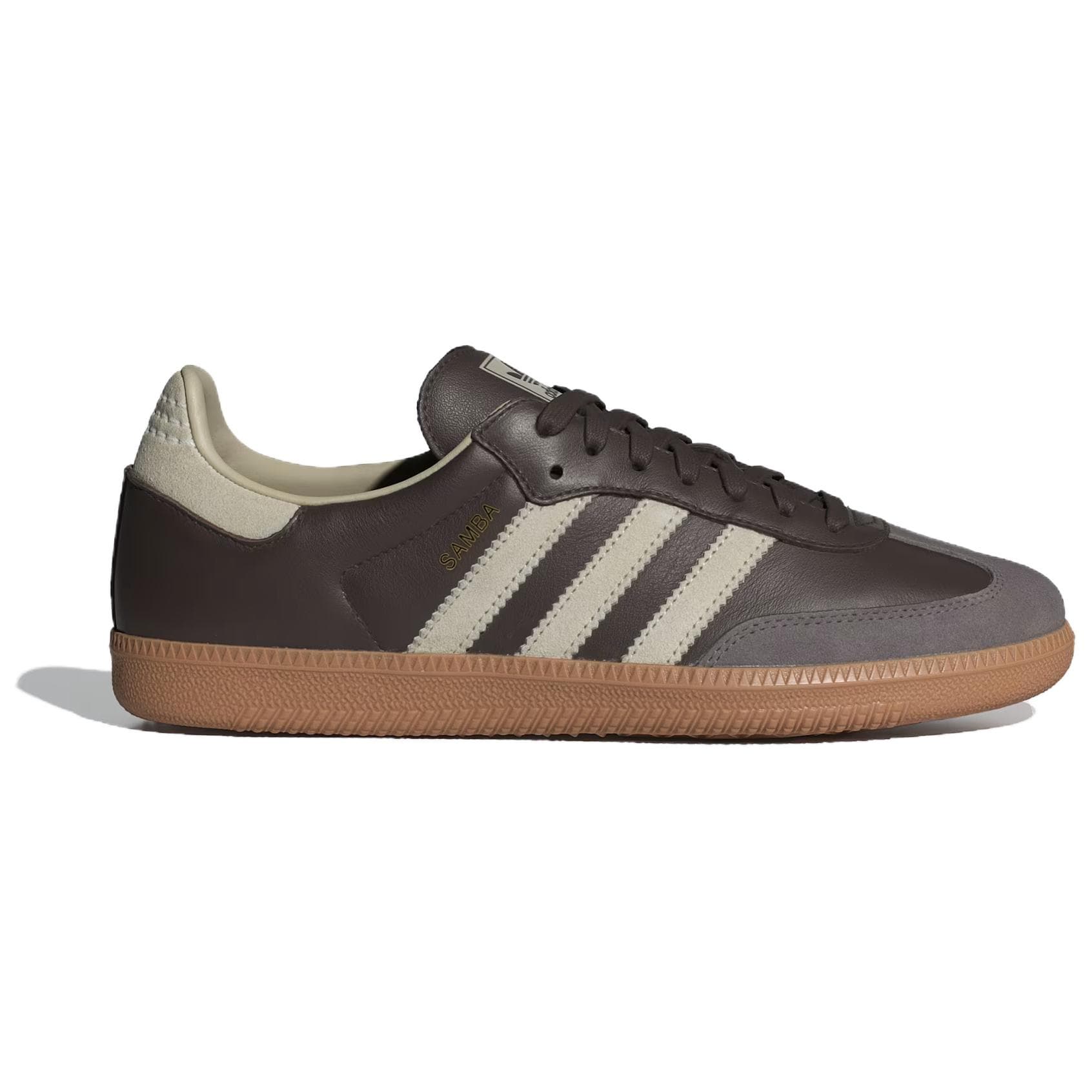 Кроссовки Adidas Originals Samba OG Low Топ Кеды немецкой армии (GAT) Унисекс Коричневый - изображение 2