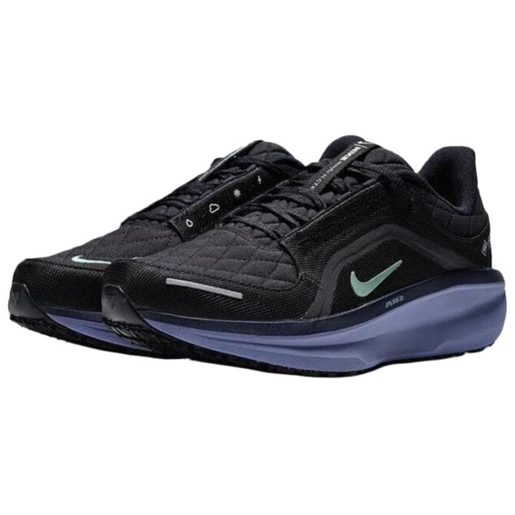 Кроссовки для бега NIKE Winflo 11 Дышащий Low Топ Беговые кроссовки Мужской Черный - изображение 3