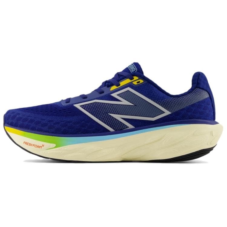 Кроссовки для бега new balance Fresh Foam X 1080 v14 Сетчатая ткань Дышащий Low Топ Повседневные кроссовки для бега Мужской Темно-синий - изображение 1