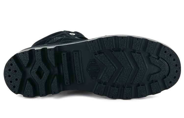 Ботинки уличные Palladium Pampa Lo Cuff Lea Black - изображение 5