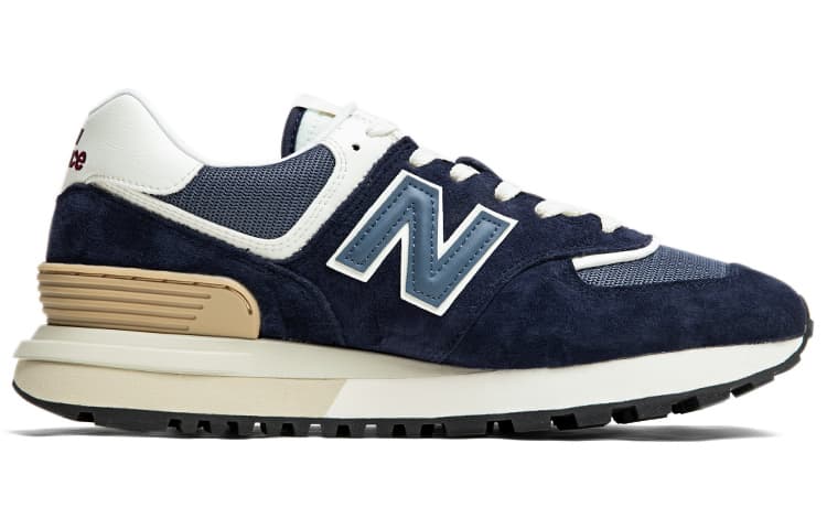 Кроссовки для бега New Balance 574 Blue White - изображение 2
