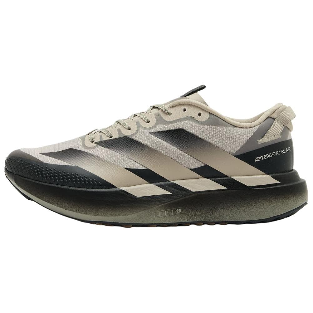 Кроссовки для бега Adidas Adizero Evo SL Высота Увеличивающие Беговые Кроссовки Мужские Бежевые Черные - изображение 1