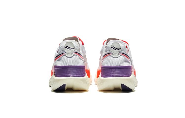 Кроссовки для бега Saucony Endorphin Elite White Red - изображение 4