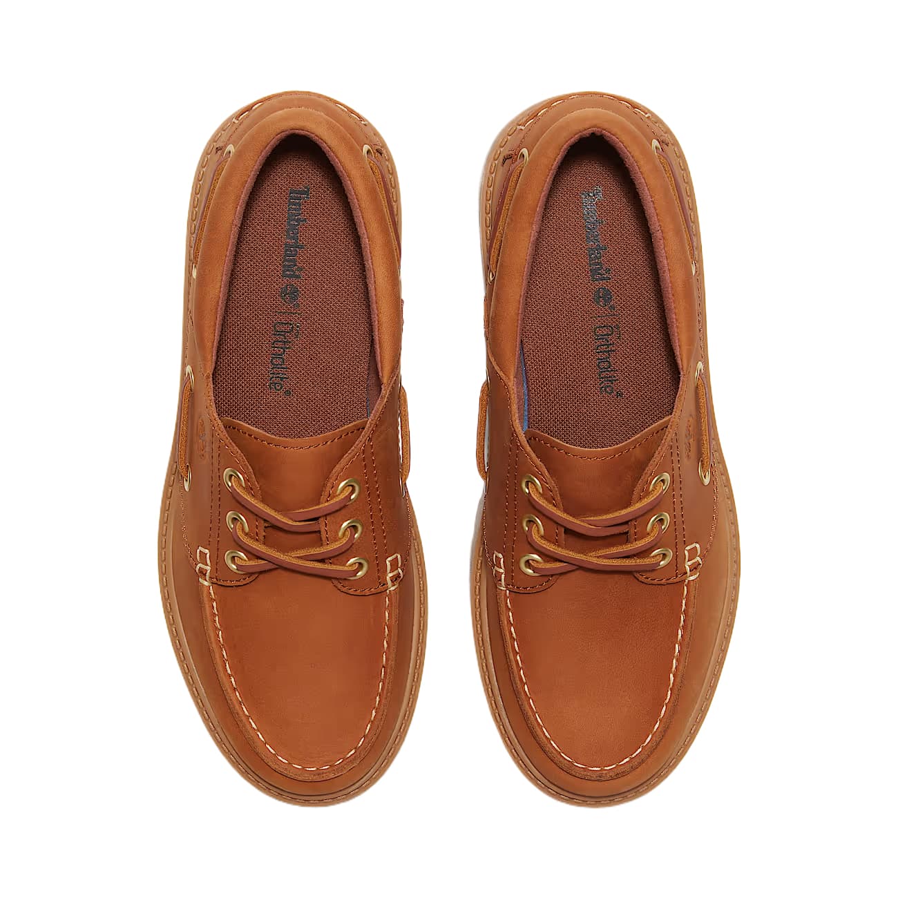 Timberland Stone Street Кожаные Топсайдеры Женские Коричневые - изображение 3