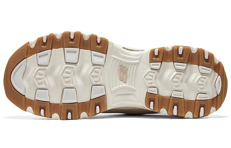 Кроссовки Skechers D'Lites 1,0 Амортизация устойчивые к истиранию легкие увеличивающие высоту низкие массивные кроссовки женские - изображение 6