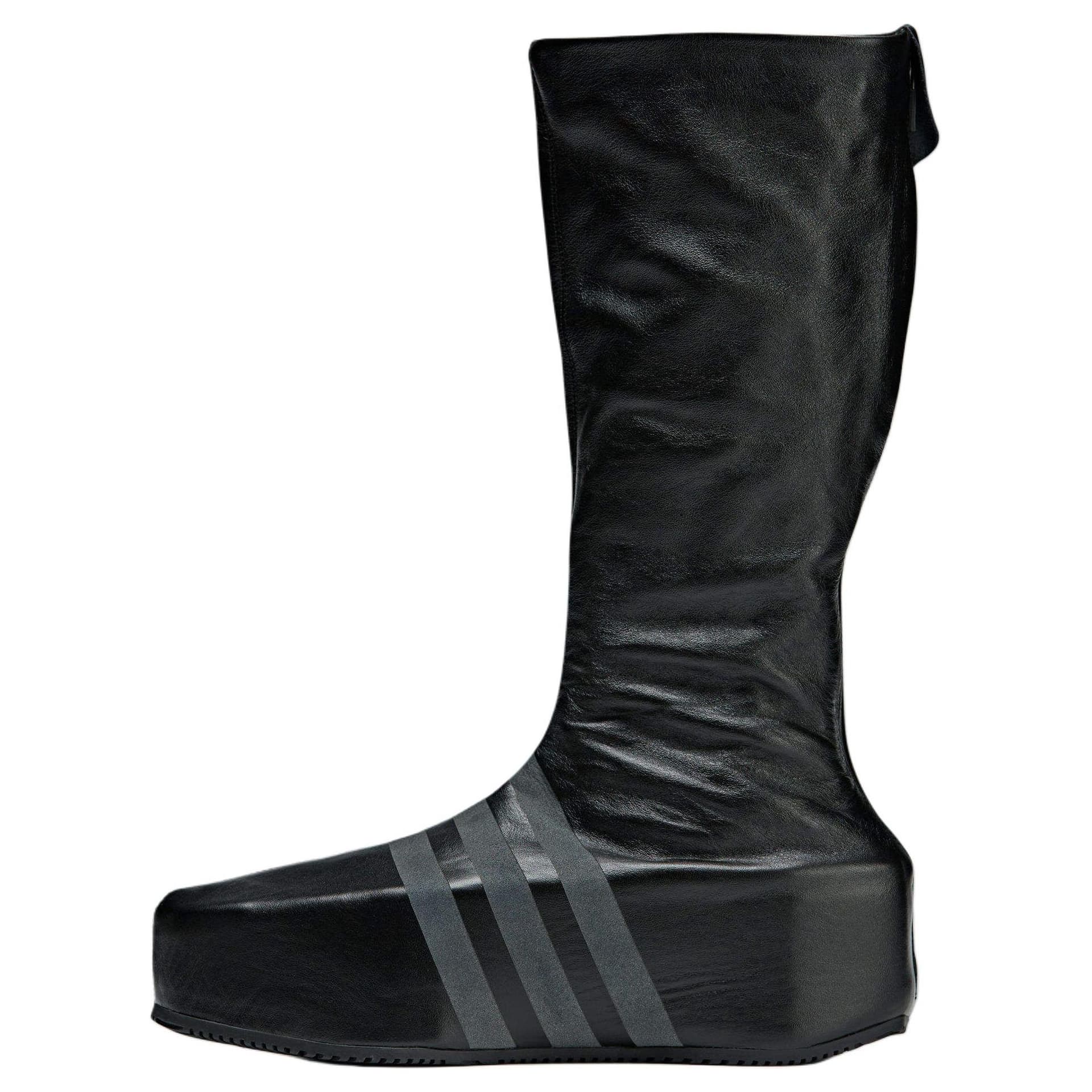 Ботинки W 3 Knee High Boots Unisex Black W 3 Высокие сапоги унисекс черные - изображение 3