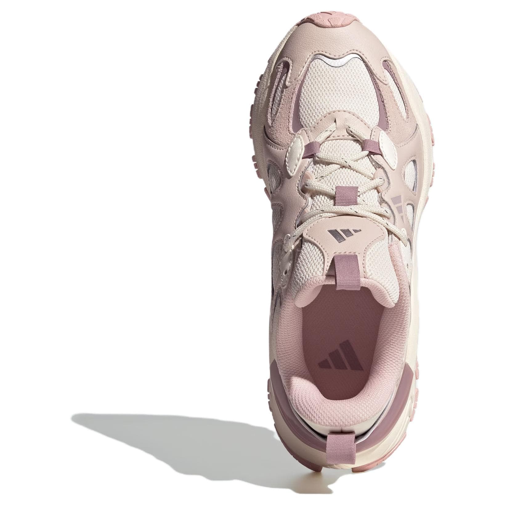 Кроссовки Adidas Противоскользящие Износостойкие Низкие Кеды Женские Светло-розовые - изображение 4