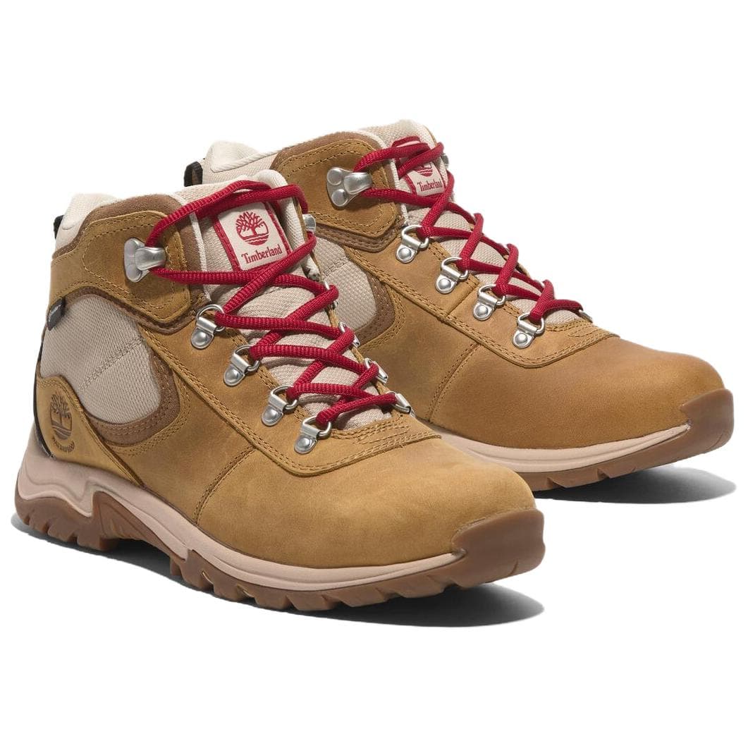 Кроссовки Timberland Противоскользящая Водонепроницаемая Нескользящая и Водонепроницаемая Низкая Обувь для Уличной Женской Пшеницы - изображение 3