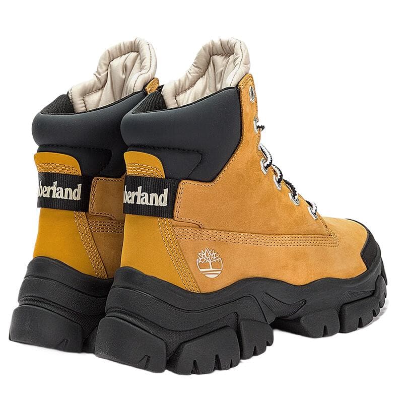 Ботинки уличные TIMBERLAND Коровья кожа водонепроницаемая устойчивая к истиранию противоскользящая короткий дизайн средний каблук 3-5 см - изображение 5
