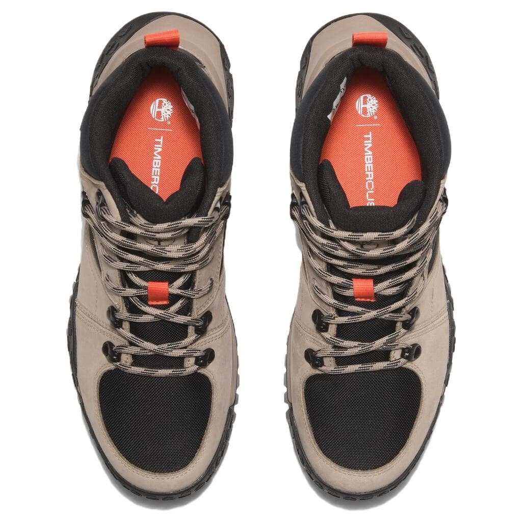 Кроссовки Timberland Противоскользящая Устойчивая к истиранию MID Топ Уличная обувь Мужская Тауповая - изображение 3