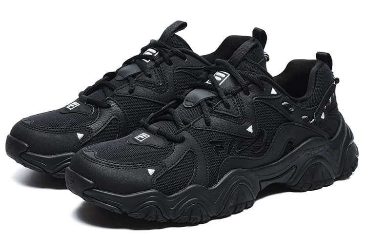 Кроссовки FILA Fluid Retro Low Black - изображение 2