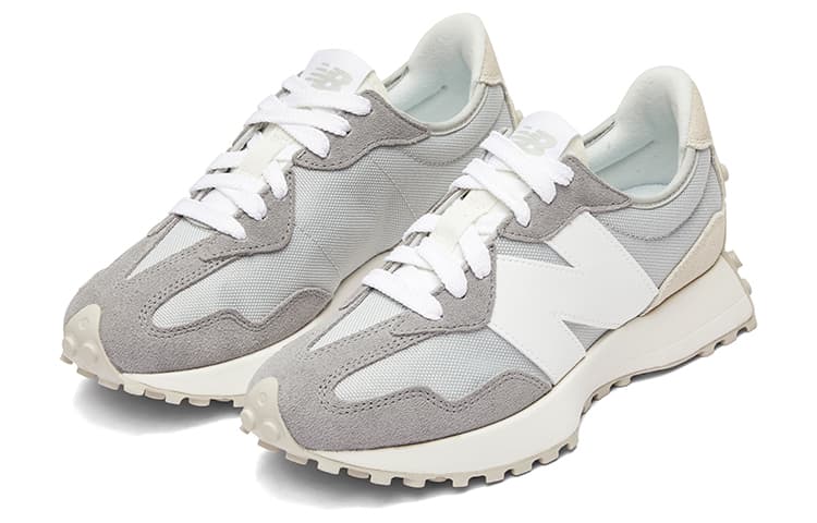 Кроссовки для бега New Balance 327 Grey White - изображение 4