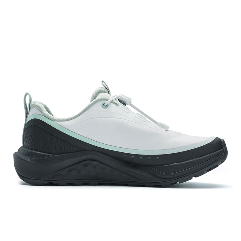 Кроссовки для бега FILA Wolf Амортизация Устойчивость к износу Низкие Беговые кроссовки Женские Выдающиеся Белый Асфальтовый Серый - изображение 2