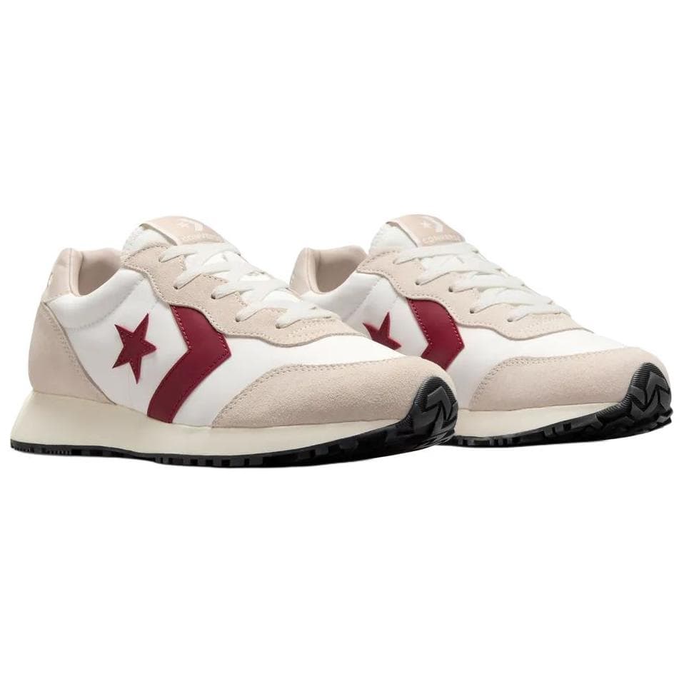 Кроссовки Converse Omega Trainer Искусственная кожа+текстиль OX Удобный Универсальный Лоу-топы Повседневный Унисекс Бежево-красный - изображение 3