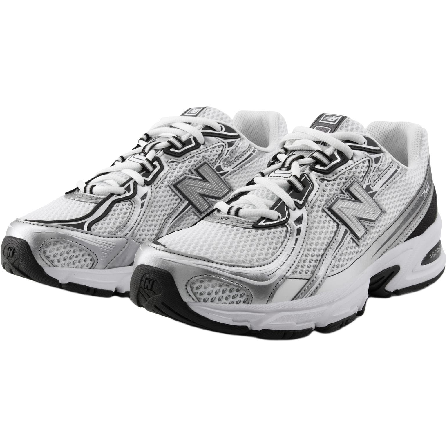 Кроссовки для бега New Balance NB 740 V2 Беговые кроссовки Унисекс Белый Серебряный - изображение 2