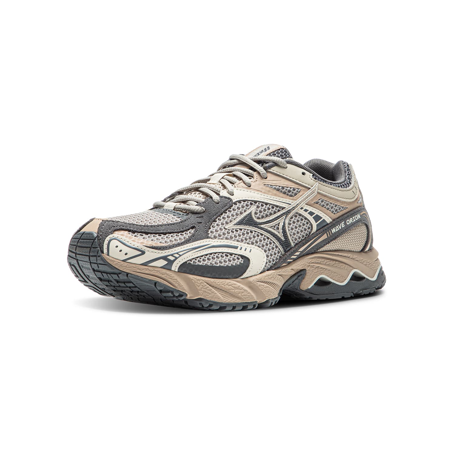 Кроссовки для бега Mizuno WAVE ORION Низкие Беговые Кроссовки Унисекс Серые - изображение 2