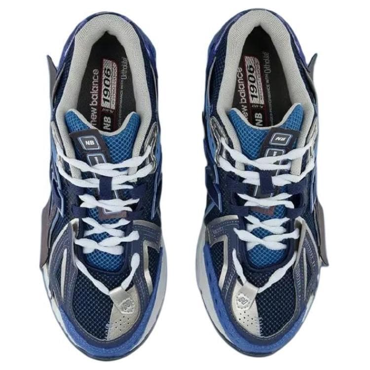 Кроссовки для бега New Balance 1906A Low Топ Повседневные Городские Коммутационные Беговые Кроссовки Унисекс Темно-Синий - изображение 4