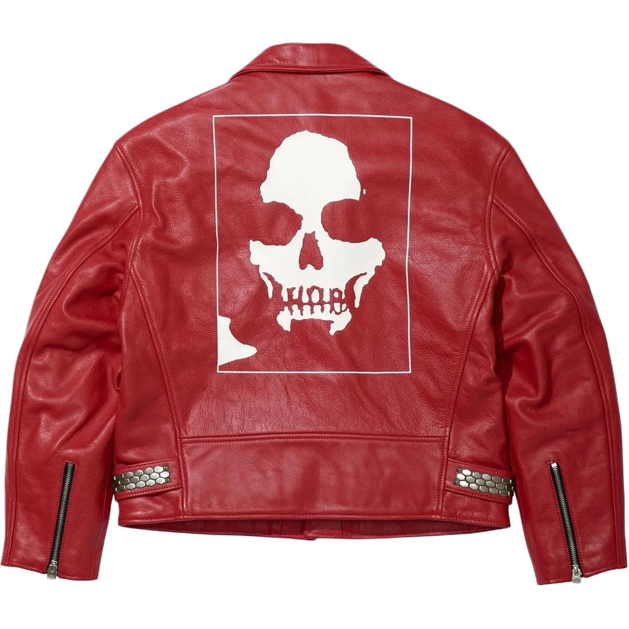 Куртка Supreme x Number(N)ine x Schott fw25 WEEK16 Перфекто Кожа Куртка Унисекс - изображение 1