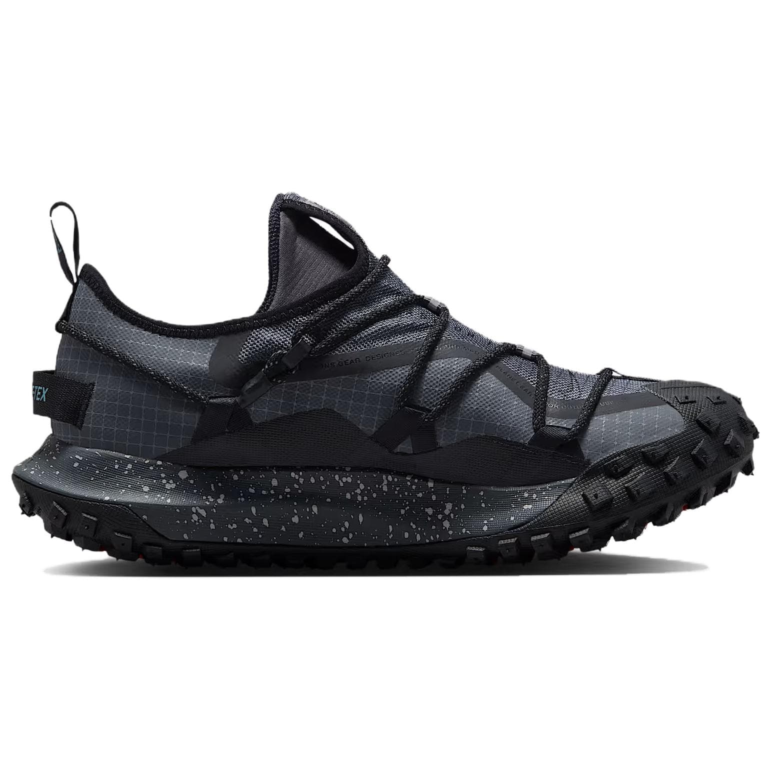Кроссовки Nike ACG Mountain Fly Кроссовки для трейлраннинга Унисекс Серый Черный - изображение 2