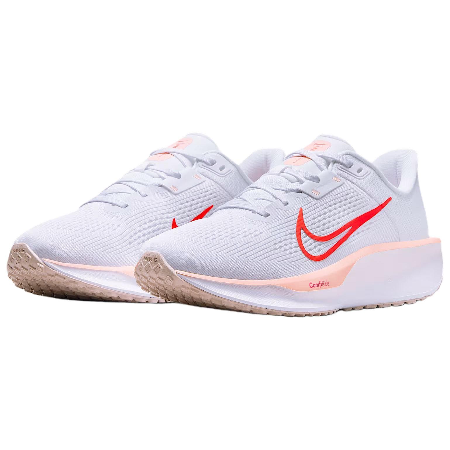 Кроссовки для бега NIKE QUEST 6 Поддержка Беговые кроссовки Женские Белый Красный - изображение 3