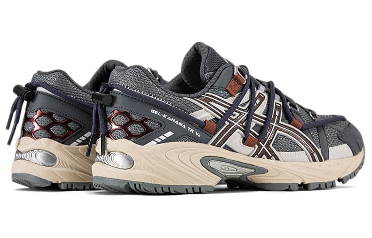 Кроссовки Asics Gel-Kahana TR V2 Dark Night Grey - изображение 4