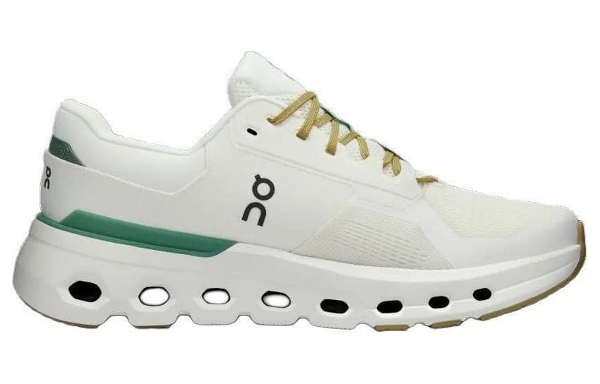 Кроссовки для бега On Cloudrunner 2 White Green - изображение 2