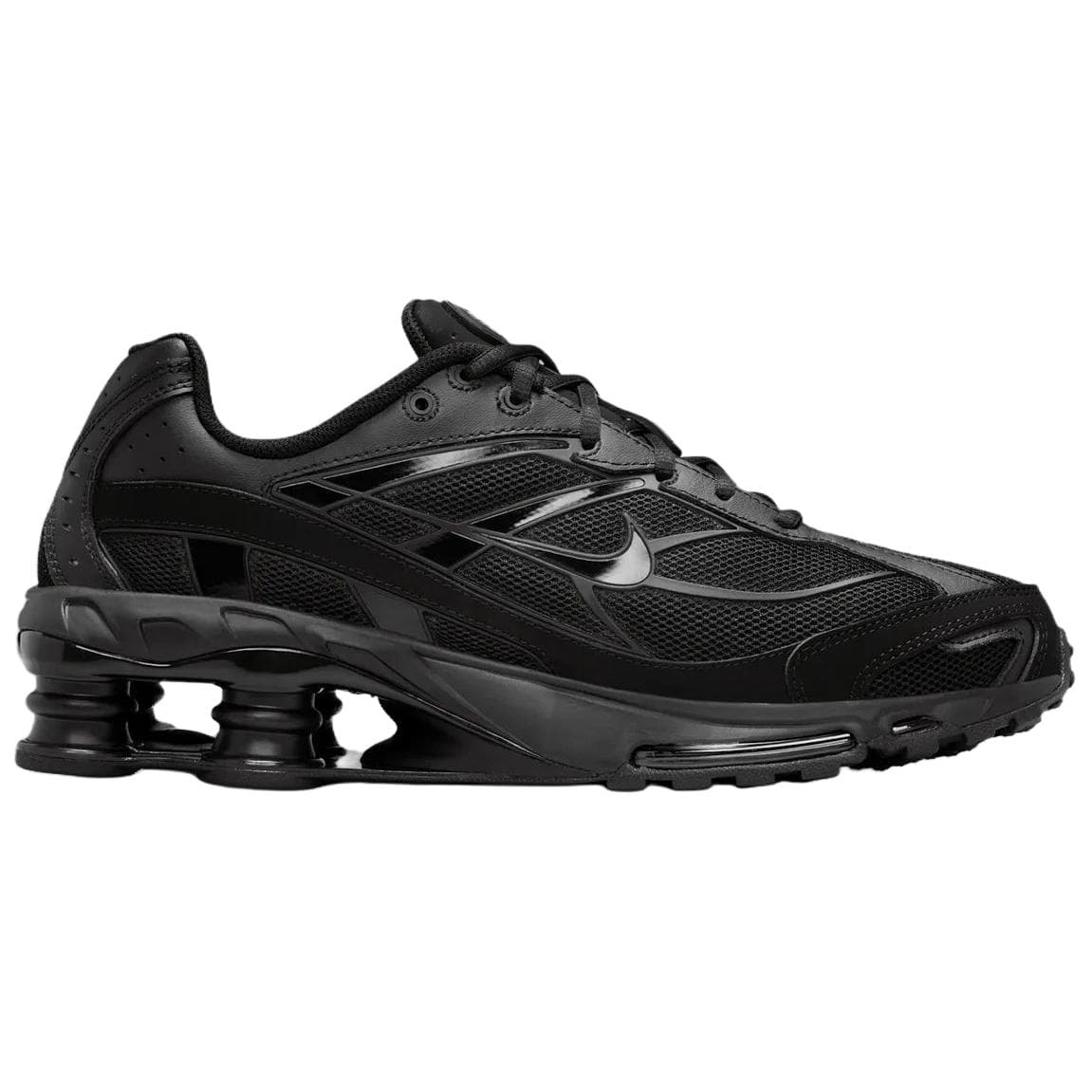 Кроссовки для бега Nike Shox Ride 2 Дышащая Поддержка Амортизация Беговые кроссовки Мужские Черные - изображение 2
