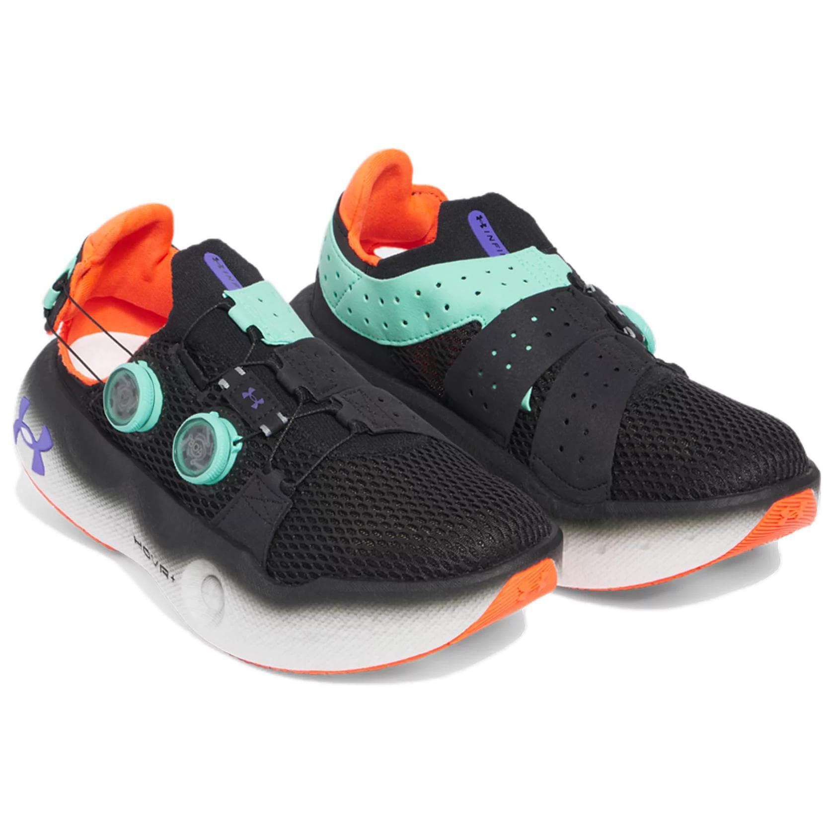 Кроссовки для бега Under Armour HOVR Infinite Low Повседневные беговые кроссовки унисекс черные - изображение 3