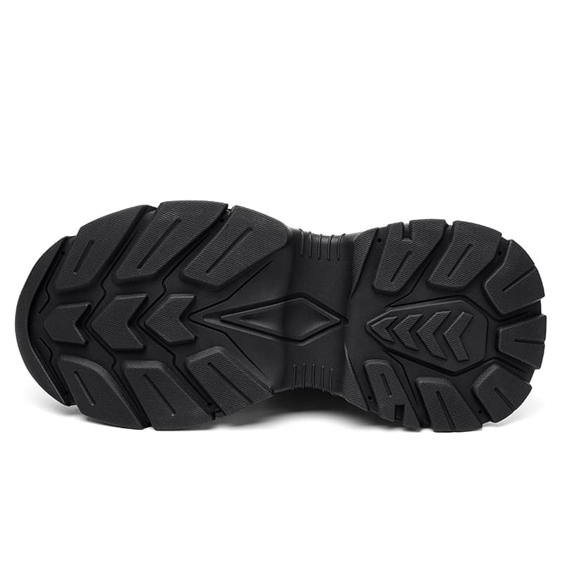Кроссовки JEEP SPIRIT Black Myth Низкие кеды с толстой подошвой Мужские Графитовый черный - изображение 6