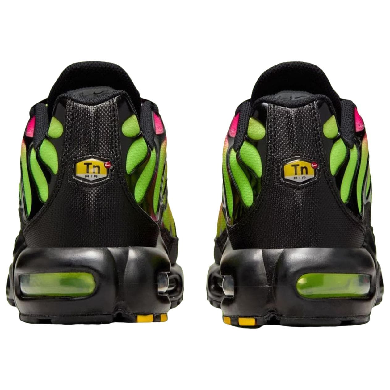 Кроссовки для бега Nike Air Max Plus Дышащая Поддержка Повседневные Беговые Кроссовки Унисекс Розовый Зеленый - изображение 5