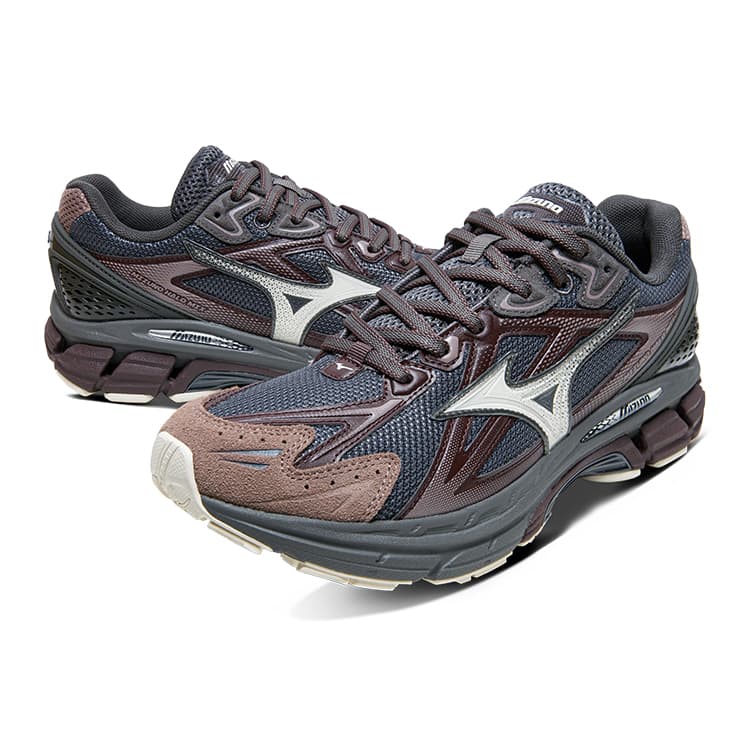Кроссовки для бега Mizuno HALO MI Стильный Винтаж Противоскользящие Устойчивые к Износу Низкие Беговые Кроссовки Унисекс - изображение 3