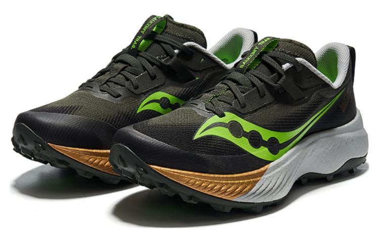 Кроссовки для бега Saucony Endorphin Speed 1 Black Green - изображение 3