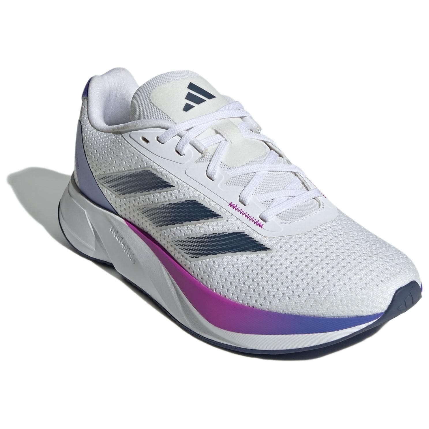 Кроссовки для бега Adidas Duramo Sl Удобные Противоскользящие Устойчивые к истиранию Низкие Беговые кроссовки Женские Белые - изображение 3