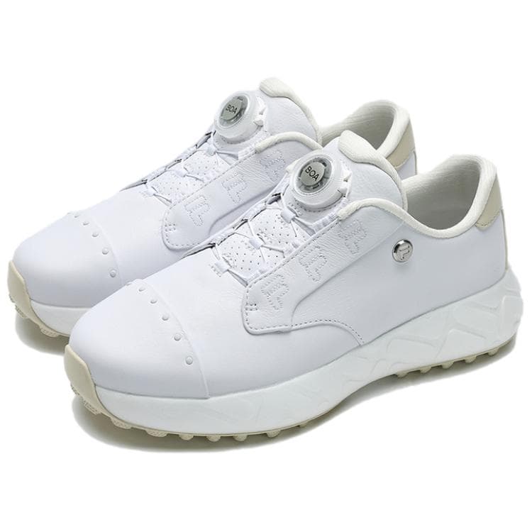Кроссовки для гольфа FILA GF DRIVER Удобная низкая обувь для гольфа женская белая - изображение 2