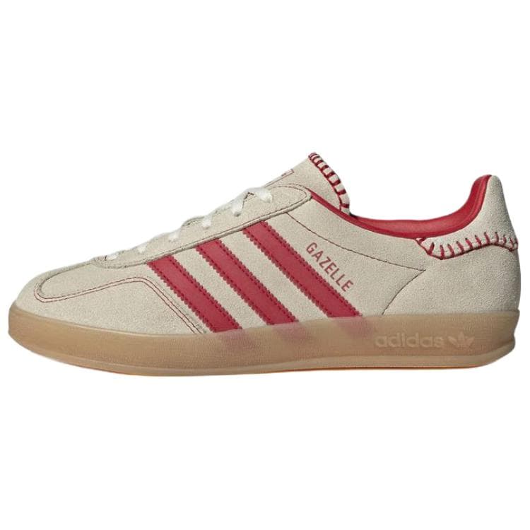 Кроссовки Adidas Originals Gazelle Синтетическая кожа Спилок коровьей кожи Низкие кеды немецкой армии (GAT) Женские - изображение 1