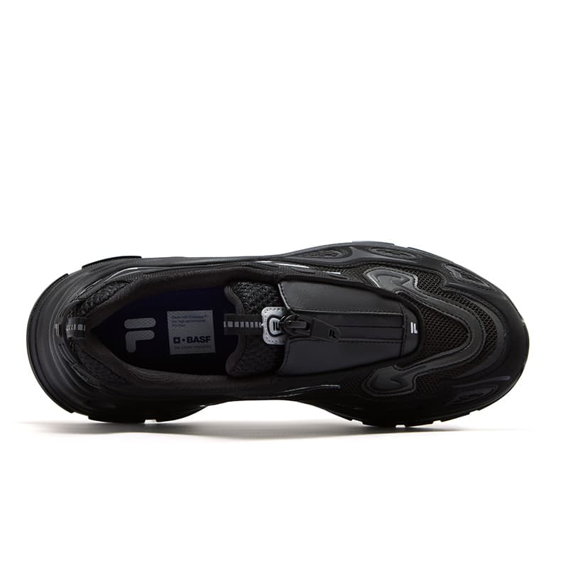 Кроссовки для бега FILA FUSION BLUR 2050 Glass Snake Текстиль Синтетическая кожа Низкие беговые кроссовки Женские Черные - изображение 4