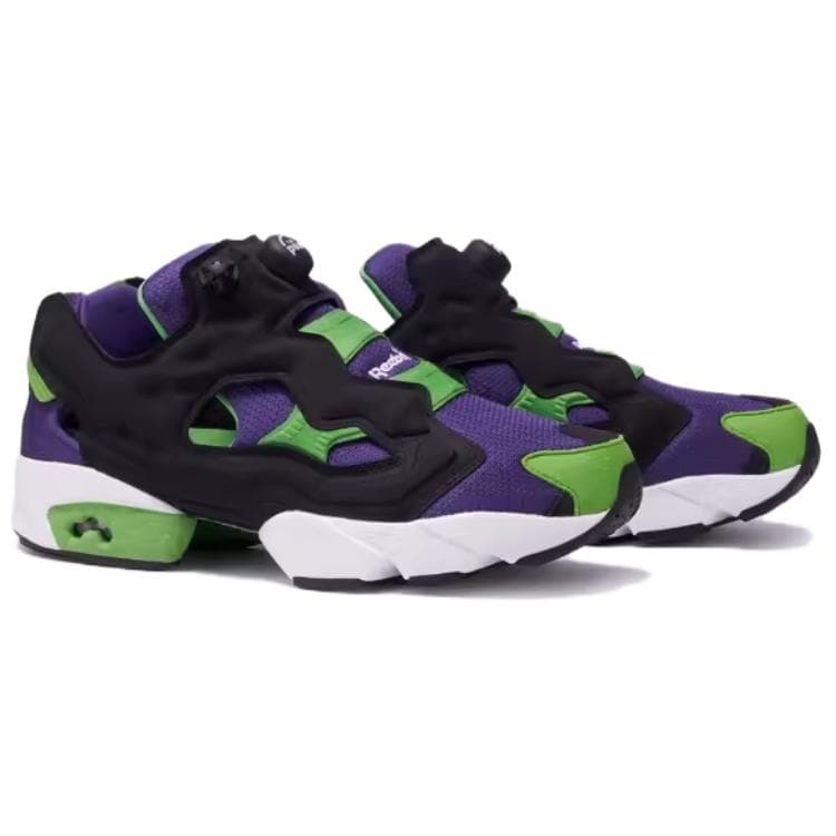 Кроссовки для бега Reebok Instapump Fury 94 Black Green Purple - изображение 3