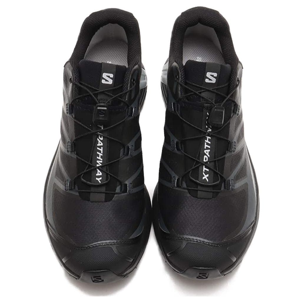 Кроссовки для бега Salomon XT Pathway Водонепроницаемые и Дышащие Низкие Кроссовки для Бега Унисекс Черные - изображение 4