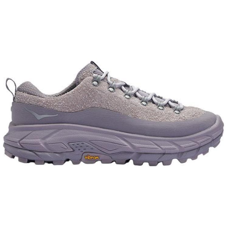 Кроссовки для бега HOKA ONE ONE Tor Summit Устойчивые к истиранию Низкие Повседневные Беговые Кроссовки Унисекс Серый Фиолетовый - изображение 2