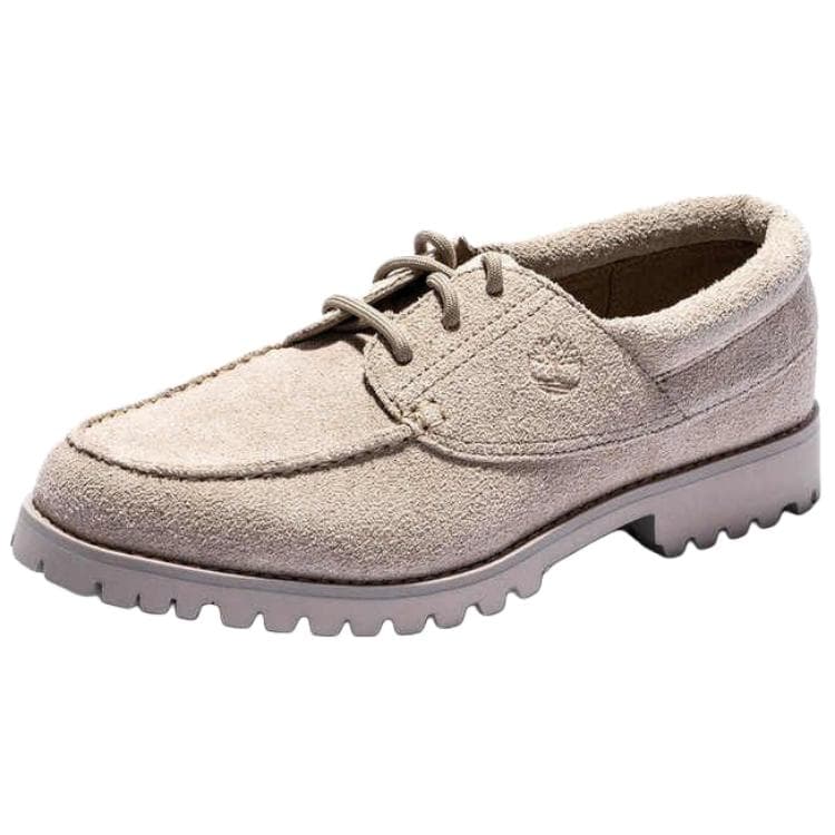 TIMBERLAND AUTHENTICS Лицевая коровья кожа Топсайдеры Мужской Светло-коричневый - изображение 2