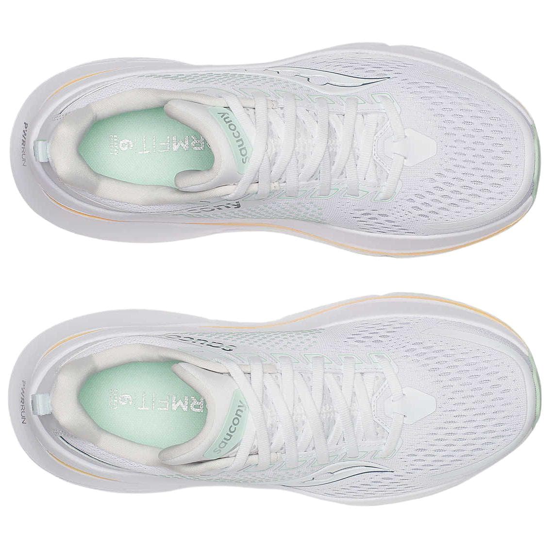 Кроссовки для бега Saucony GUIDE 17 Противоскользящие устойчивые к истиранию низкие повседневные беговые кроссовки для женщин белые - изображение 3