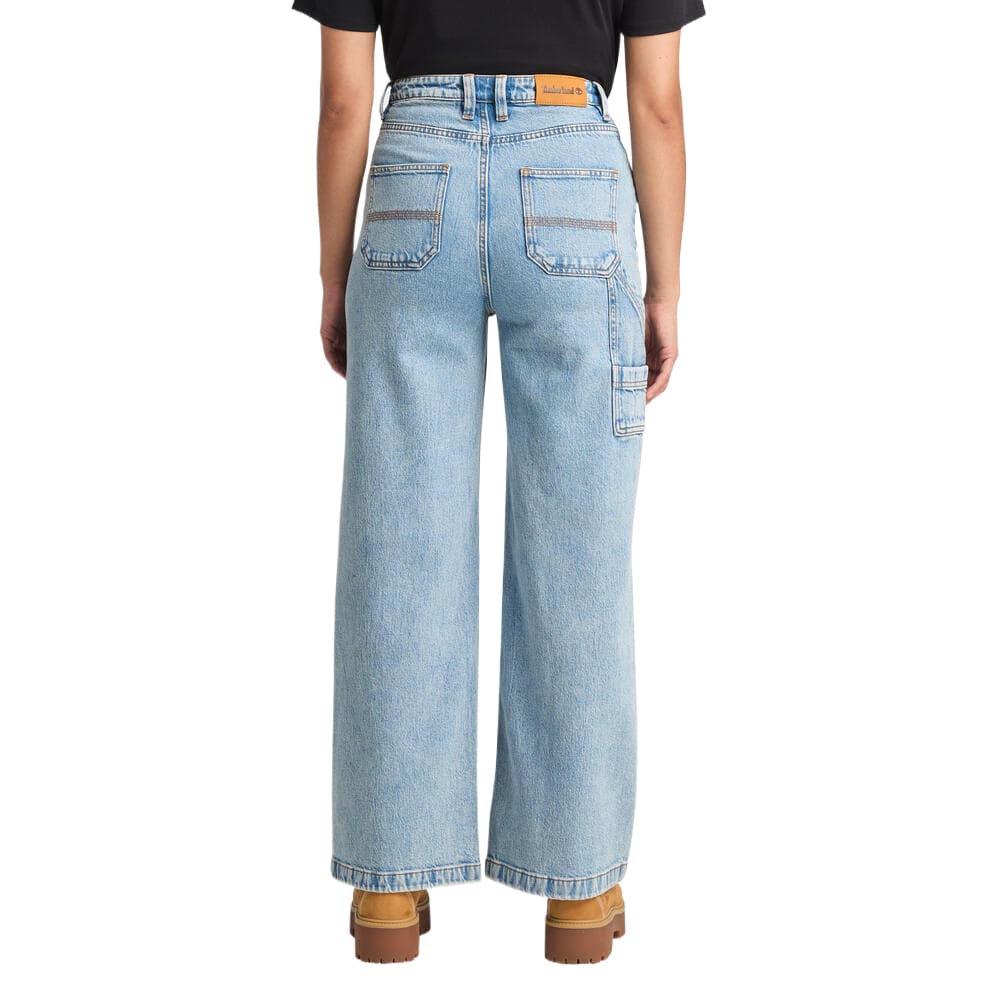 Джинсы Timberland Blue Women's Jeans Тимберленд Синий Женские Джинсы - изображение 3