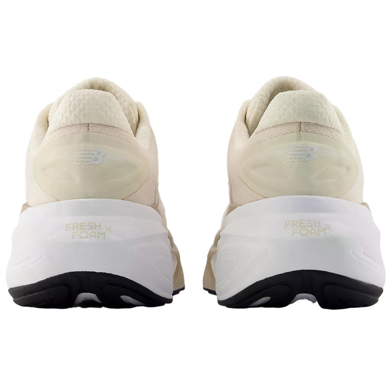 Кроссовки для бега New Balance NB Fresh Foam X More V6 Дышащая Поддерживающая Светоотражающие Беговые Кроссовки Женские Экрю - изображение 4