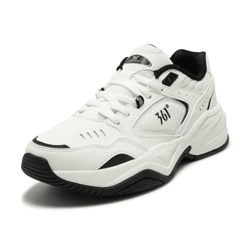 Кроссовки 361° Retro Dad Shoes White Black - изображение 2