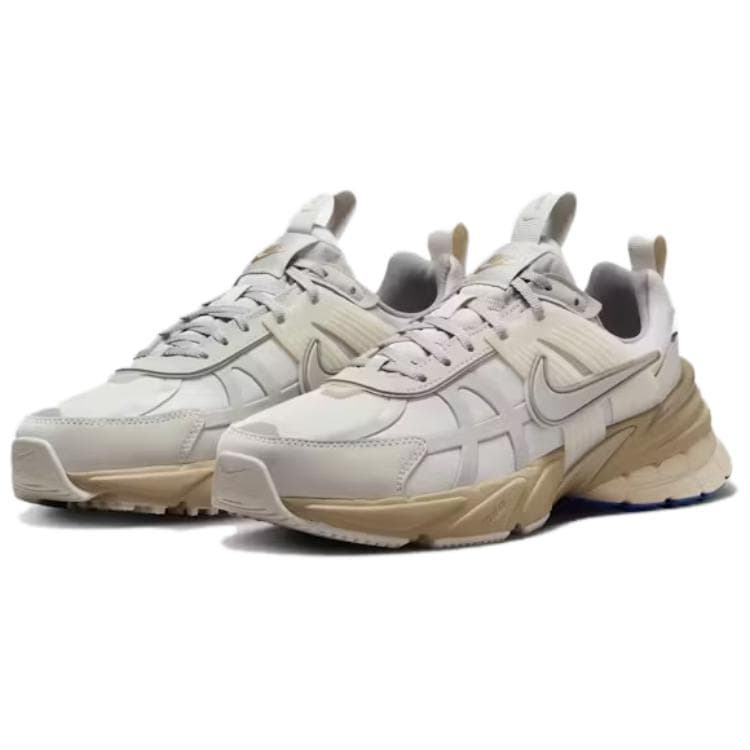 Кроссовки для бега Nike V2K Run противоскользящие устойчивые к истиранию дышащие низкие беговые кроссовки женские светло-серый - изображение 3