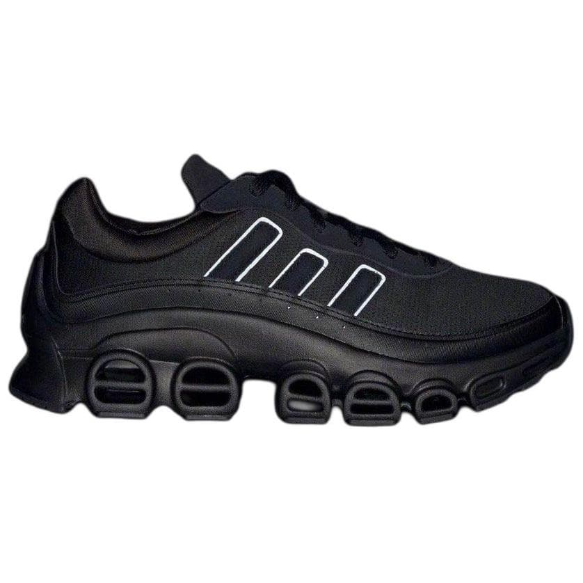 Кроссовки для бега Adidas Originals Slip-Resistant Abrasion-Resistant Low-Top Беговые Кроссовки Мужские Черные - изображение 2