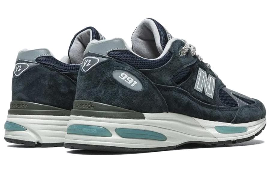 Кроссовки для бега New Balance 991 V2 Navy - изображение 3