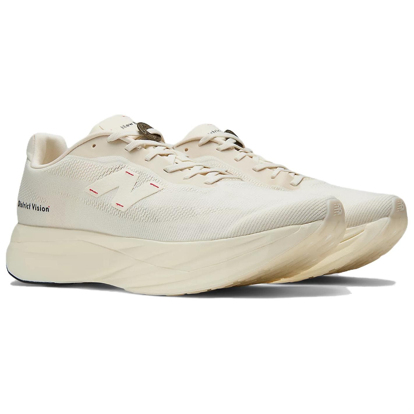 Кроссовки для бега District Vision X New Balance NB FuelCell SC Elite V5 Беговые кроссовки Мужские Экрю - изображение 3