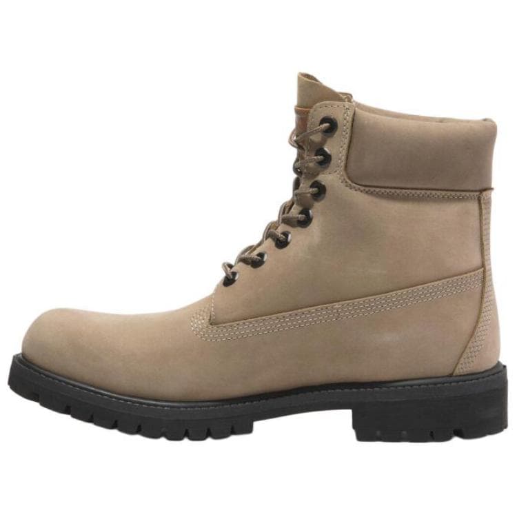 Ботинки уличные Timberland Премиум Водонепроницаемый Устойчивый к истиранию Противоскользящий Короткий Аутдор Мужской Бежевый Коричневый - изображение 3