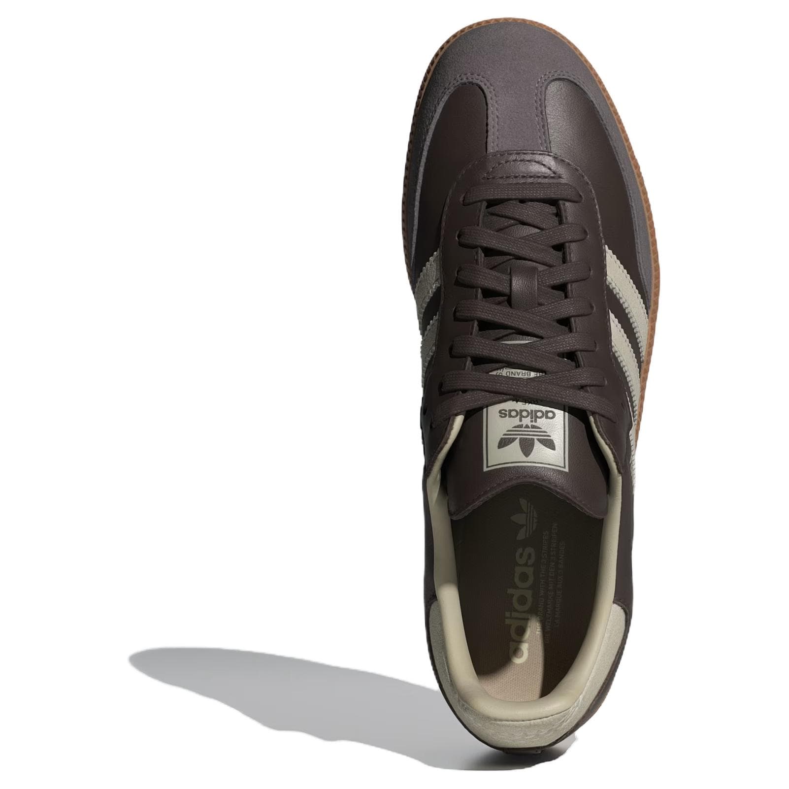 Кроссовки Adidas Originals Samba OG Low Топ Кеды немецкой армии (GAT) Унисекс Коричневый - изображение 3